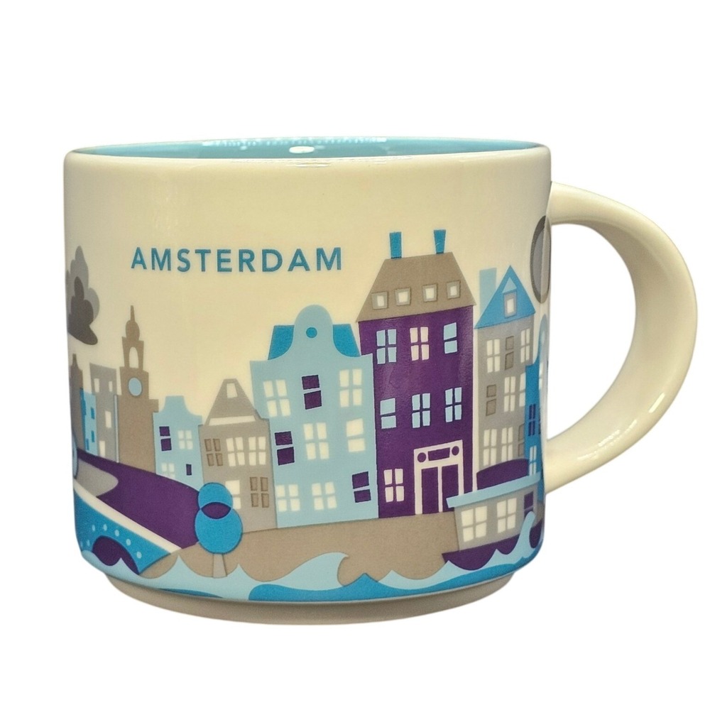 Starbucks You Are Here Amsterdam Mug Coffee Cup Netherlands Holland 2019